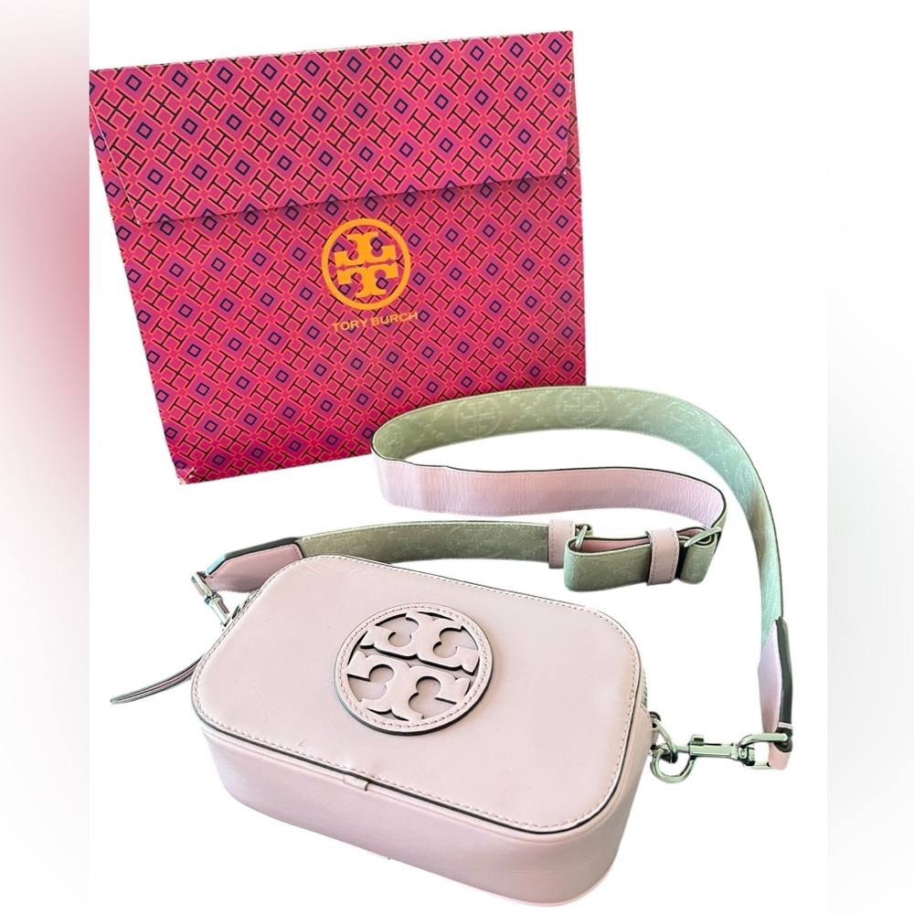 Tory Burch Mini Miller CrossBody Pink